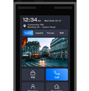 AkuvoxANDROID 12 SMART DOOR PHONE WITH 8 INCH TOUCH SCREENIP Audio & Video