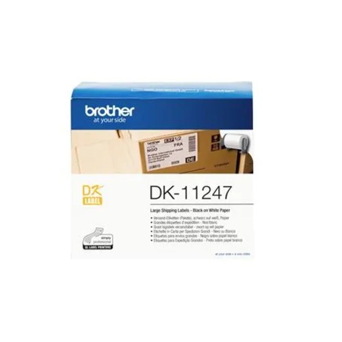 Brother Large White Shipping Labels