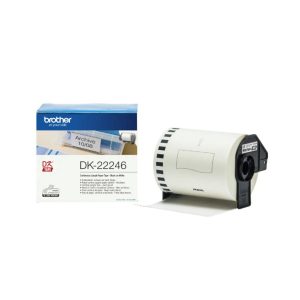 Brother DK-22246 - WHITE CONTINUOUS PAPER ROLL 103MM X 30M – Brother COB-DK22246 Brother - Labellers Product Image