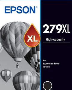 EpsonEPSON 279XL BLACK CLARIA PHOTO HD INK CARTRIDGE FOR XP-980InkJet Cartridges