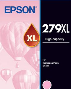 EpsonEPSON 279XL LIGHT MAGENTA CLARIA PHOTO HD INK CARTRIDGE FOR XP-980InkJet Cartridges