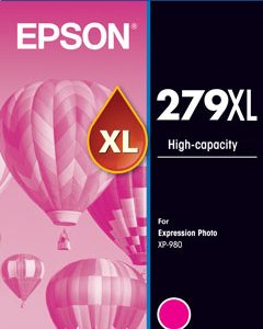 EpsonEPSON 279XL MAGENTA CLARIA PHOTO HD INK CARTRIDGE FOR XP-980InkJet Cartridges