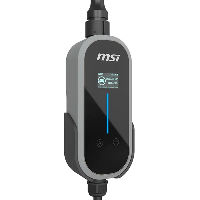 MSI Portable EV Charger Grey Ezgo 10A+15A+Home kit