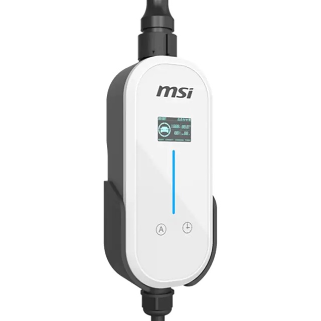 MSI Portable EV Charger White Ezgo 10A+15A+Home kit