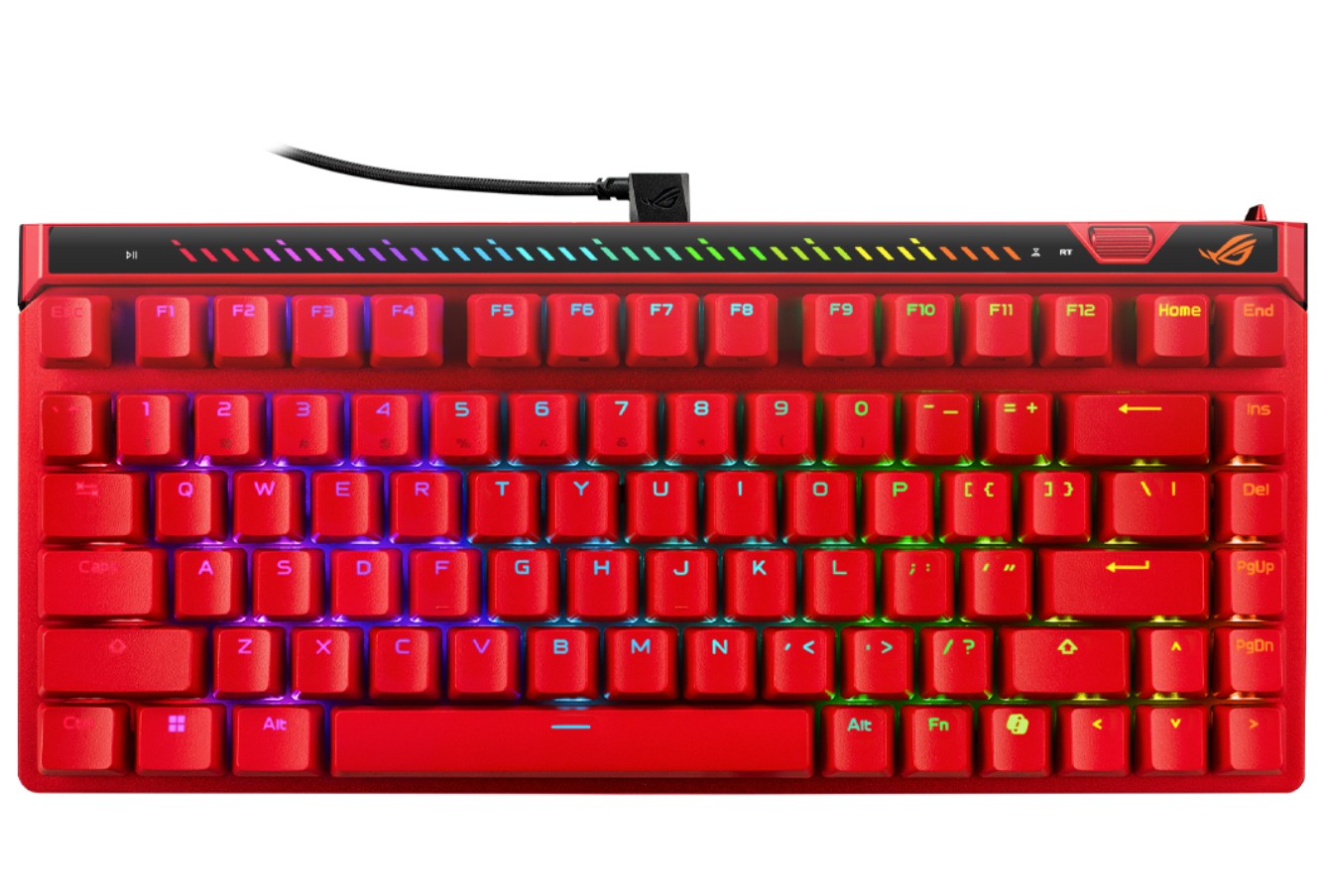ASUS ROG FALCHION ACE 75 HE V2X RED – ASUS KBA-ROGFALCHIONACE75V2XRD Gaming Product Image