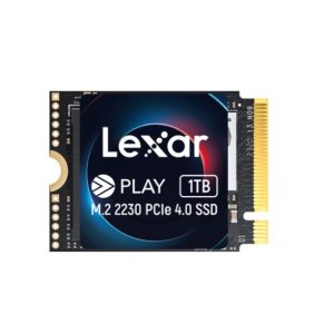 Lexar LNMPLAY002T-RNNNG Internal SSD Play 2TB M.2 2230 PCIe Gen 4x4 NVMe SSD up to 5200MB/s read