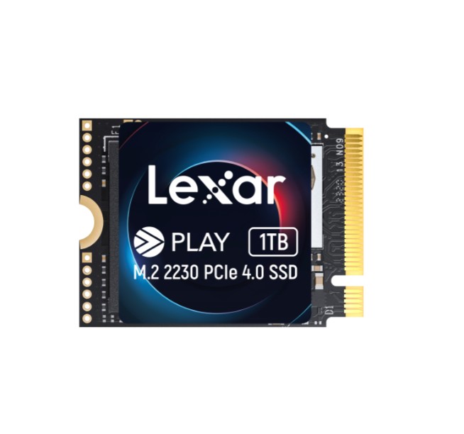 Lexar LNMPLAY002T-RNNNG Internal SSD Play 2TB M.2 2230 PCIe Gen 4x4 NVMe SSD up to 5200MB/s read
