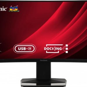 ViewSonic 34' Curved Docking Monitor with KVM Switch – 3440×1440 VA