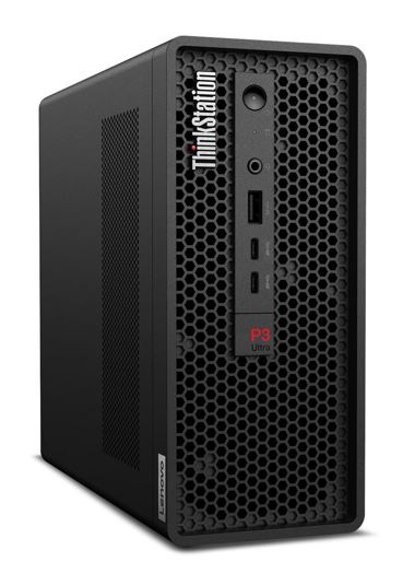 LENOVO ThinkStation P3 Ultra SFF Intel U7-265K 64GB DDR5 1TB SSD WIN 11PRO NVIDIA RTX A1000 8GB WIFI7 BT5.4 1x GbE RJ-45 3Y PRE AI Workstation Desktop – Lenovo SYLEN-P3S-U7641TBR1K Desktop - Commercial Product Image