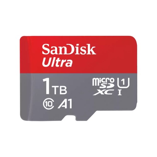 SanDisk SanDisk Ultra microSD with SD Adapter - 1TB -Transfer Speeds of Up to 150MB/s -10-Year Limited Warranty – Sandisk USSD-SQUAC-1T00-1 SD/ Mini SD/ Micro SD Product Image