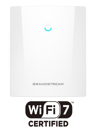 Grandstream2x2 Dual Band Wi-Fi 7 Outdoor AP 1x2.5GigE 1x2.5GigE SFPIP Telephony & Unified Comms
