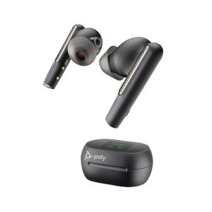 HPPOLY VOYAGER FREE 60 UC M CARBON BLACK EARBUDS BT700 USB-CTOUCHSCREEN CHARGE CASEEarbuds
